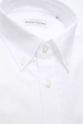 Robert Friedman White Cotton Men's Shirt